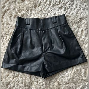 SHEIN black short SHORTS